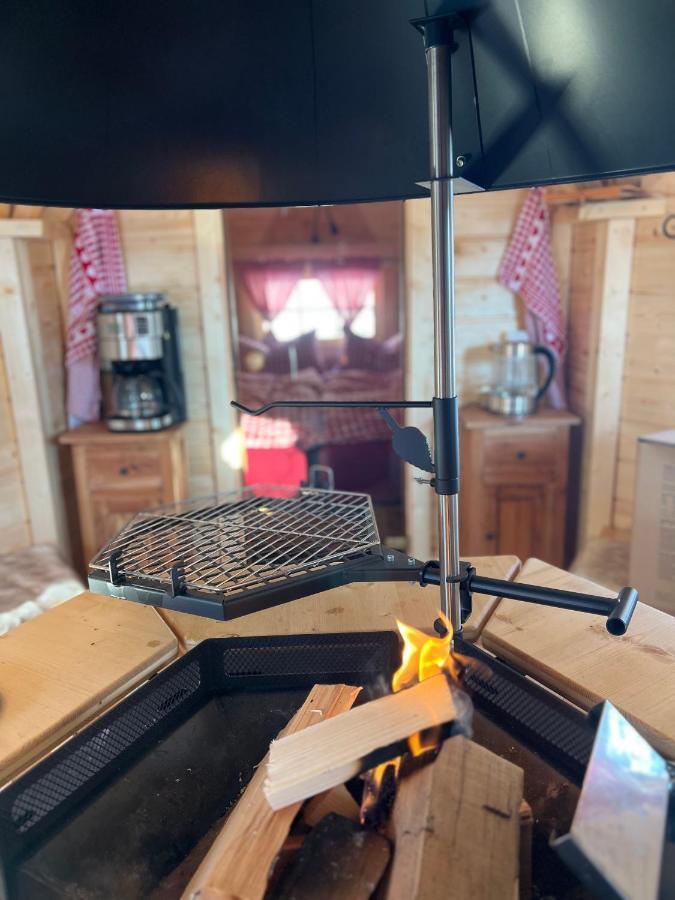 Grillkota Holzhuette Hotel Lauenburg/Elbe Kültér fotó